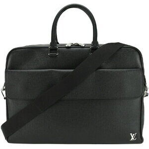 Louis Vuitton Alex Briefcase black Taiga leather business bag shoulder document